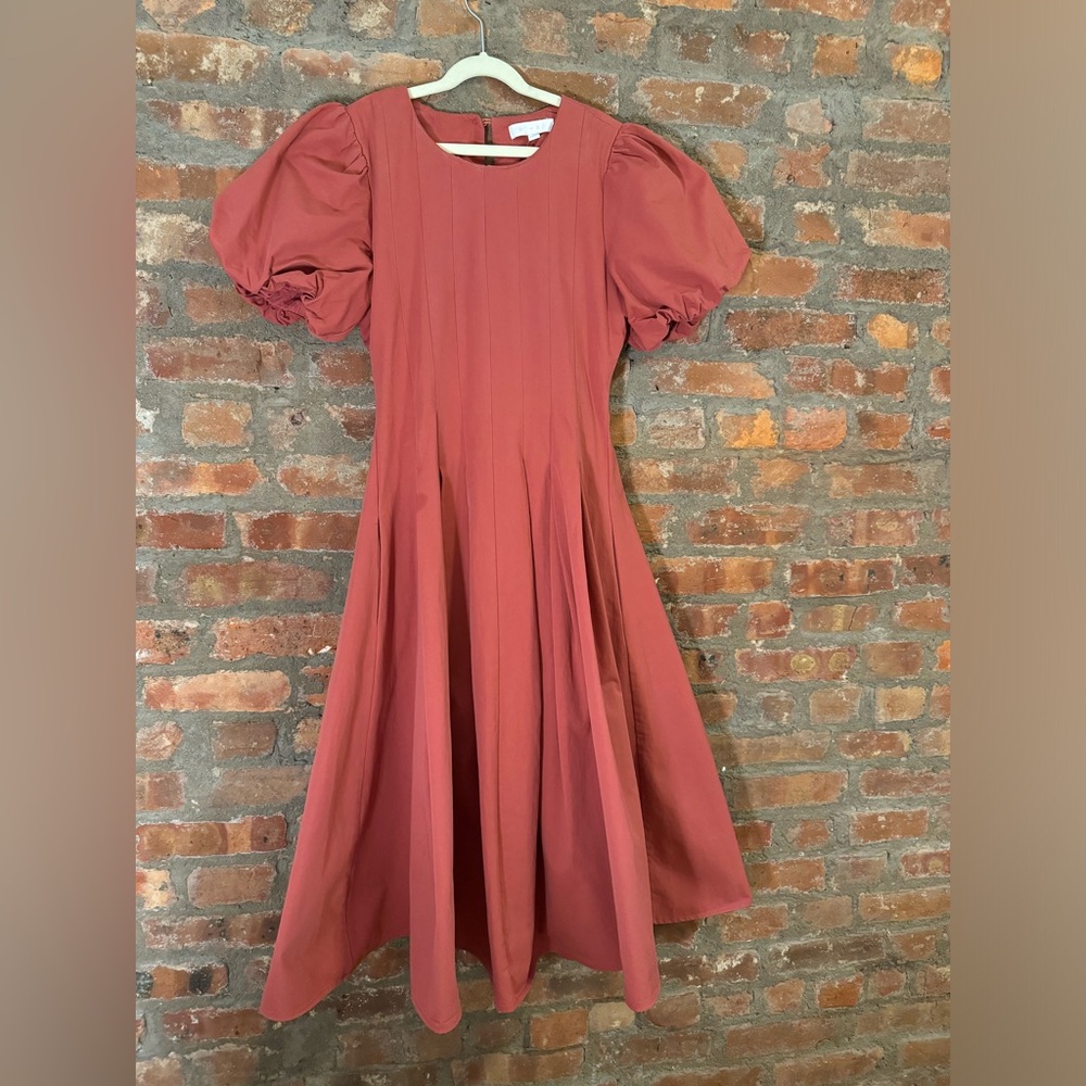 Corset seamed midi dress by eri + ali
